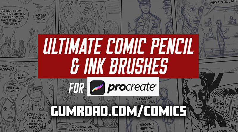 Best Comic Pencil and Ink Brushes